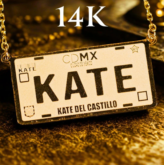 Kate Del Castillo Limited Edition 14k Gold Necklace $799.00