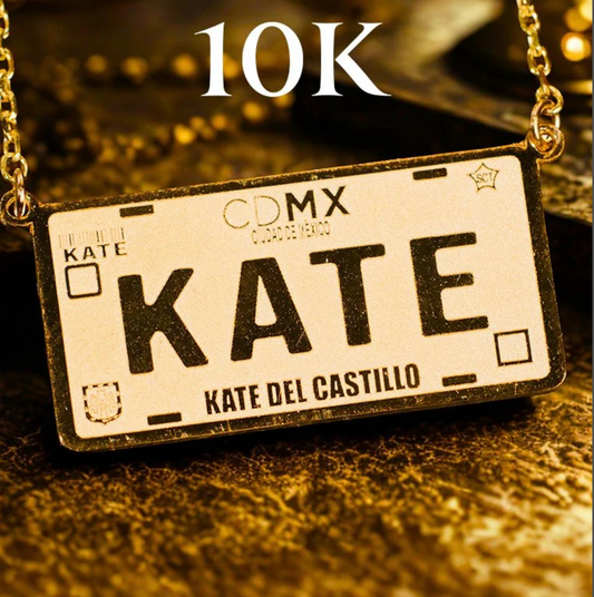 Kate Del Castillo Limited Edition 10k Gold Necklace $499.00